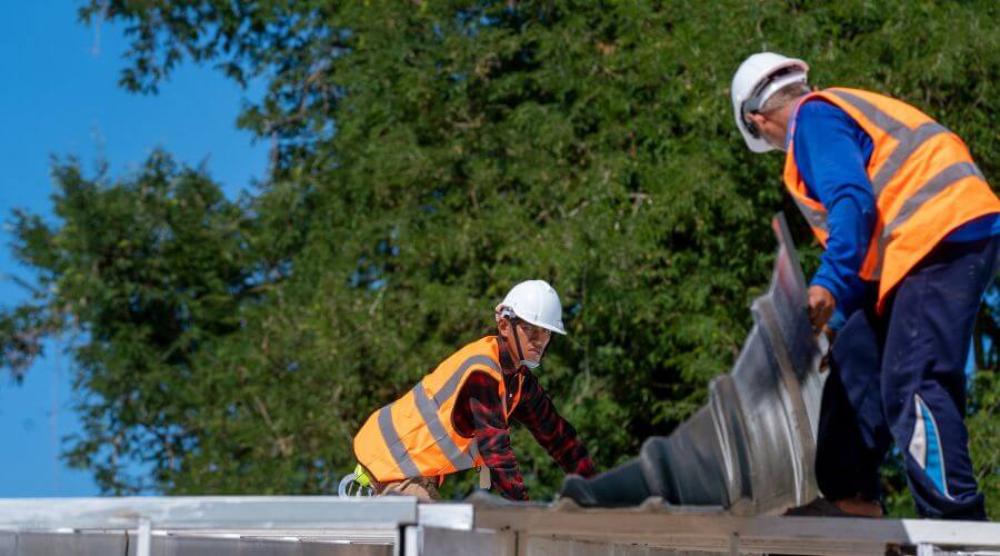 Professional metal roof installation in Duff, TN
